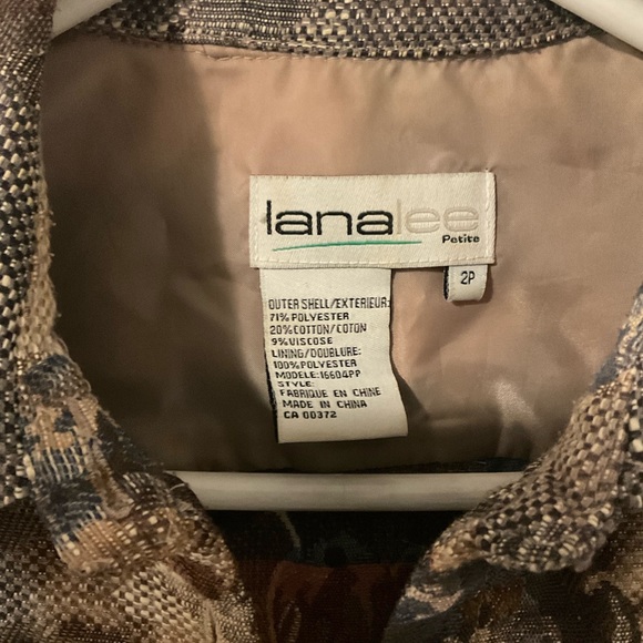 LANALEE Vintage Floral 80’s Inspired Blazer - Picture 4 of 4